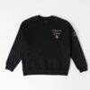 Minnesota Vikings Gameday Couture Women's Classic Charm Black Label Premium Drop Shoulder Sweatshirt - Black - Front View