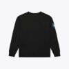 Minnesota Timberwolves Mitchell & Ness Duel Logos Sweatshirt - Black - Side View