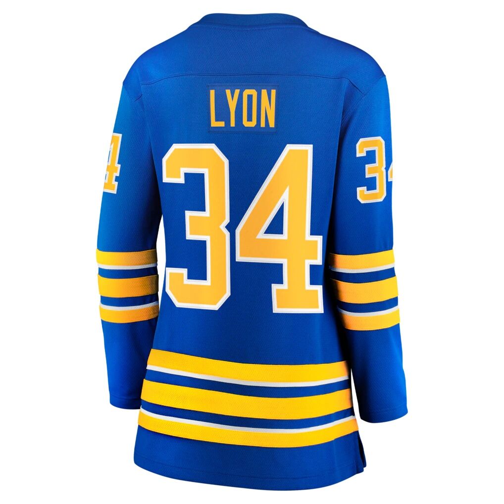 Alex Lyon Buffalo Sabres Fashion7 Women's Home Breakaway Jersey - Royal