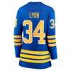 Alex Lyon Buffalo Sabres Fanatics Women's Home Breakaway Jersey - - Side View