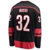 Brandon Bussi Carolina Hurricanes Fashion7 Home Breakaway Jersey - Black - Detail View