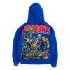 Detroit Pistons Warren Lotas Horsepower Hoodie - Blue - Detail View