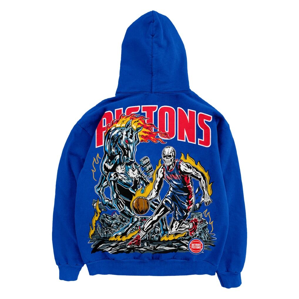 Detroit Pistons Warren Lotas Horsepower Hoodie