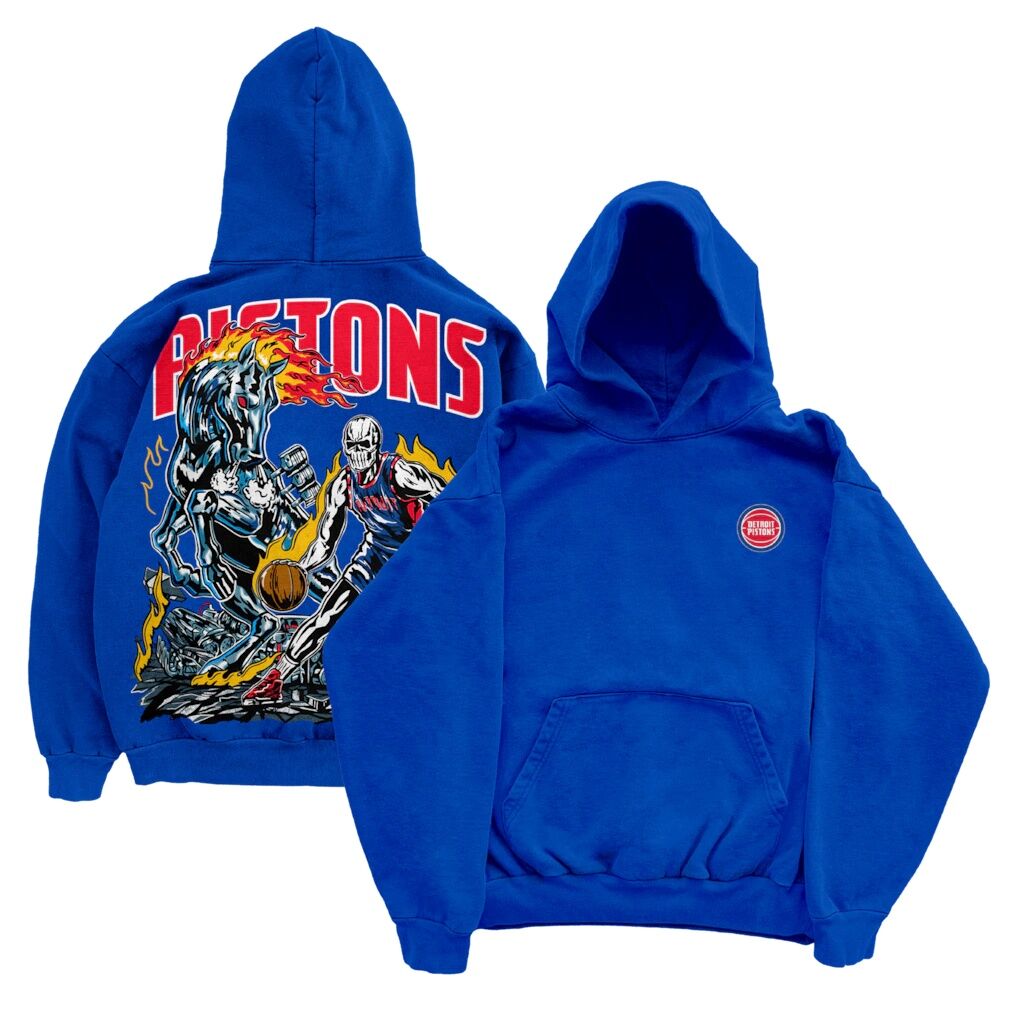 Detroit Pistons Warren Lotas Horsepower Hoodie