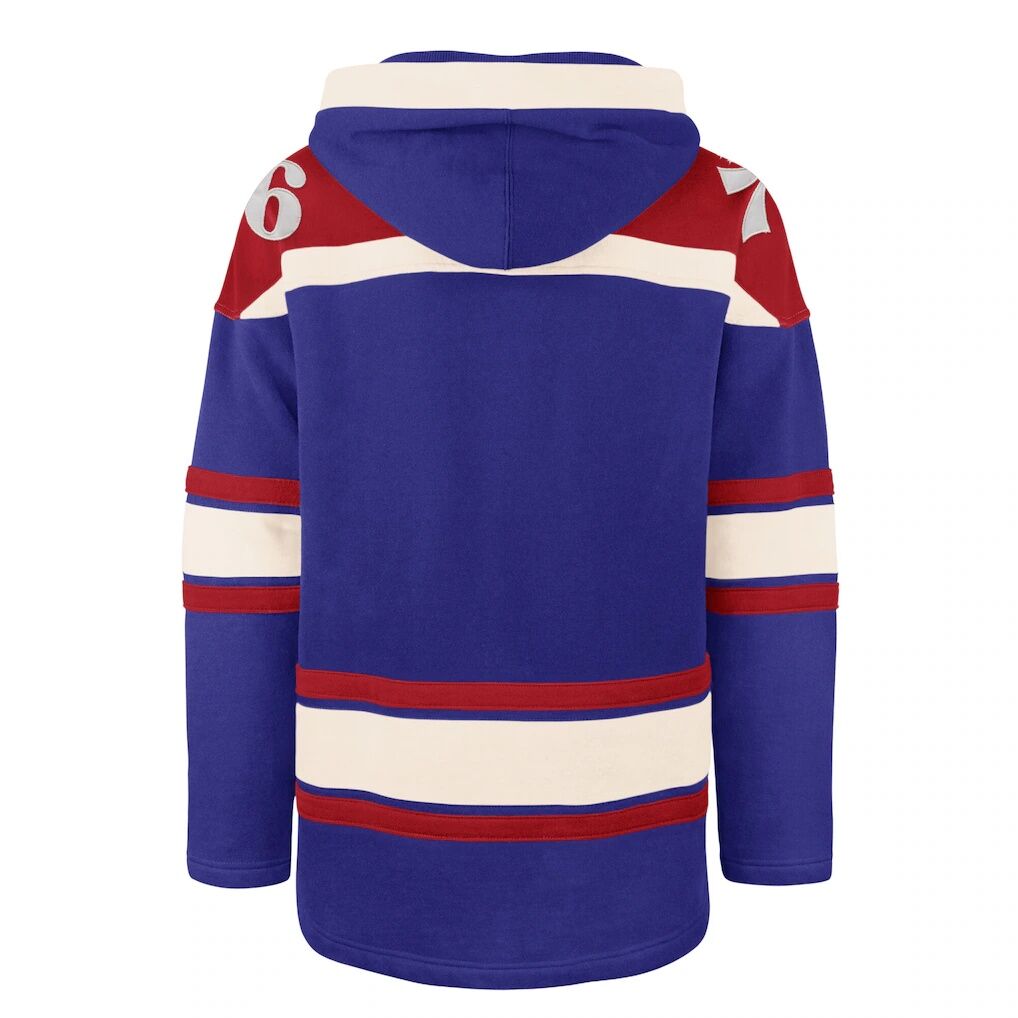 Philadelphia 76ers '47 Superior Lacer Hoodie - Royal