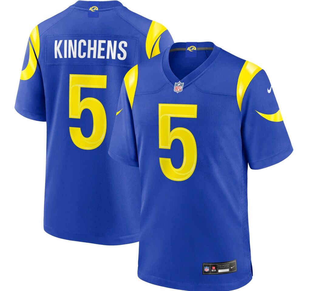 Kamren Kinchens Los Angeles Rams Nike Team Game Jersey - Royal