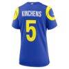 Kamren Kinchens Los Angeles Rams Nike Women's Team Game Jersey - - Detail View