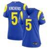 Kamren Kinchens Los Angeles Rams Nike Women's Team Game Jersey - - Front View
