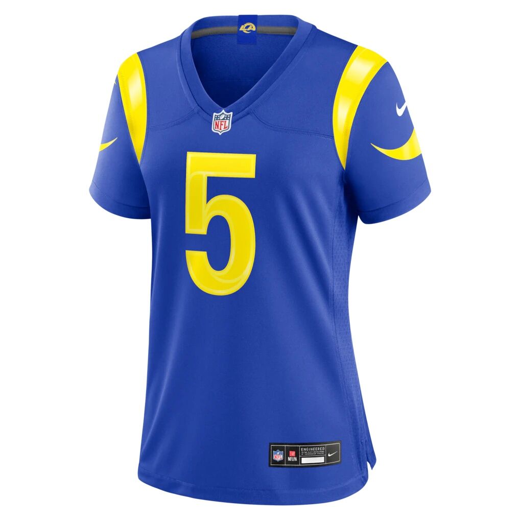 Kamren Kinchens Los Angeles Rams Nike Women's Team Game Jersey - Royal