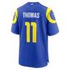 Keir Thomas Los Angeles Rams Nike Team Game Jersey - - Detail View