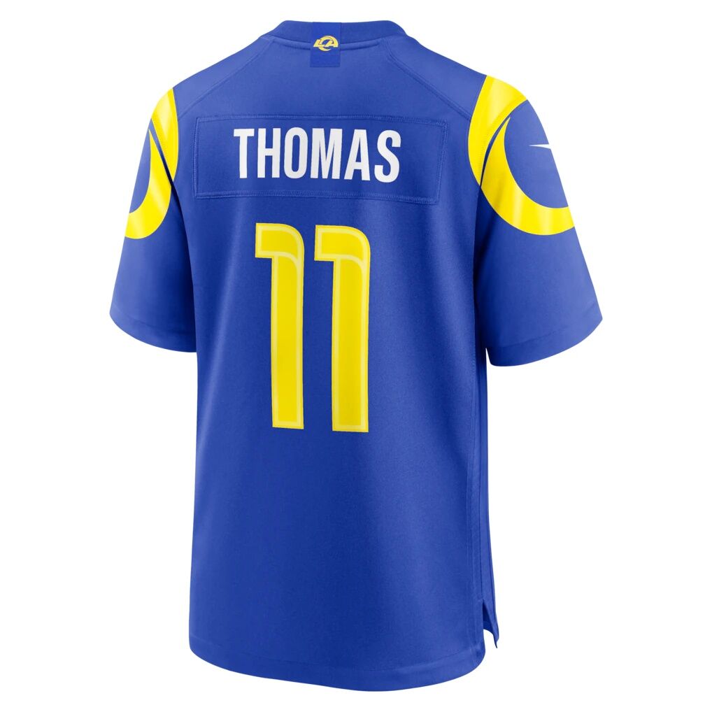 Keir Thomas Los Angeles Rams Nike Team Game Jersey - Royal
