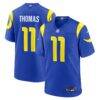 Keir Thomas Los Angeles Rams Nike Team Game Jersey - - Front View
