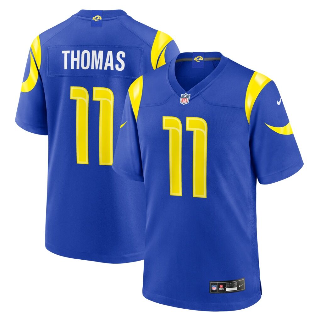Keir Thomas Los Angeles Rams Nike Team Game Jersey - Royal