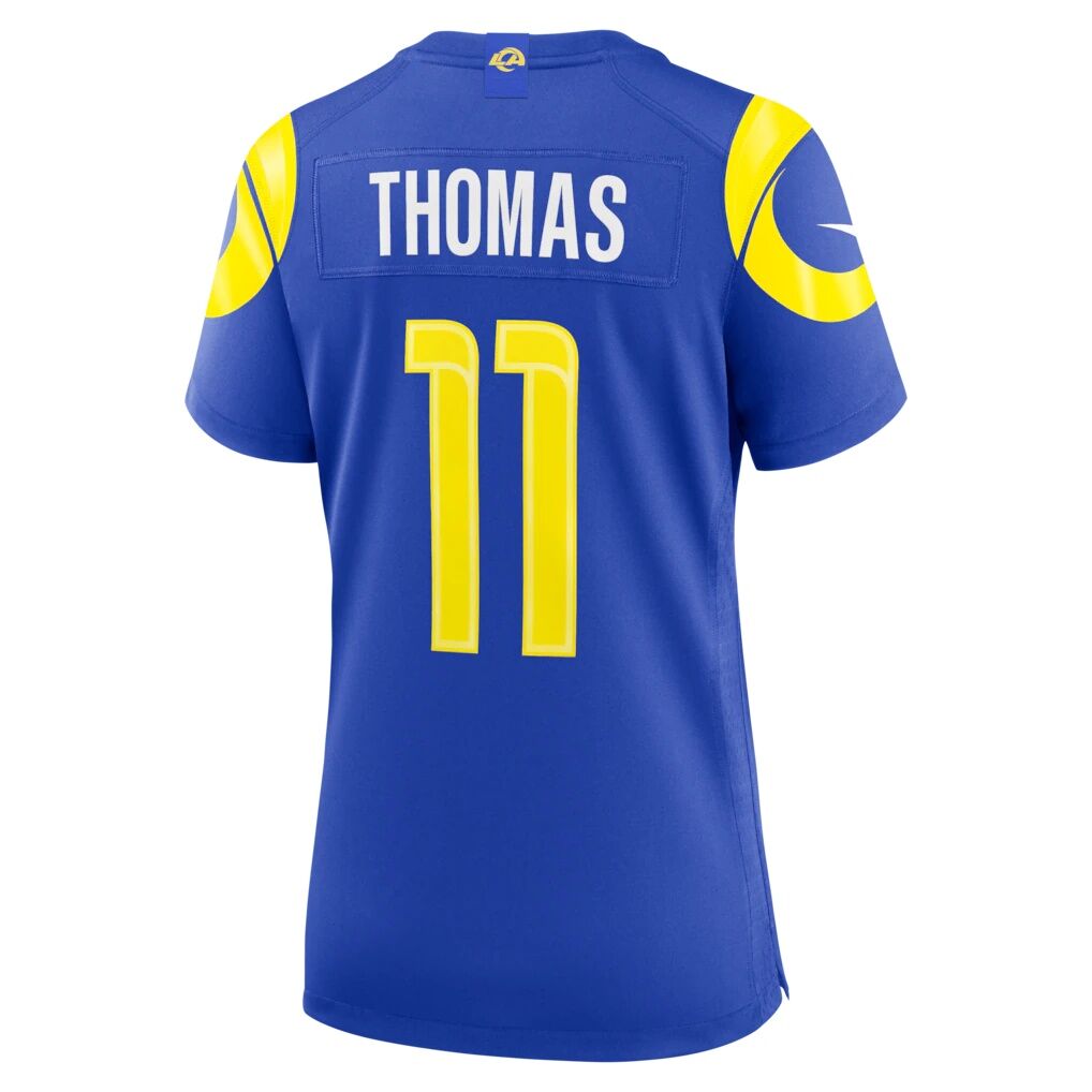 Keir Thomas Los Angeles Rams Nike Women's Team Game Jersey - Royal