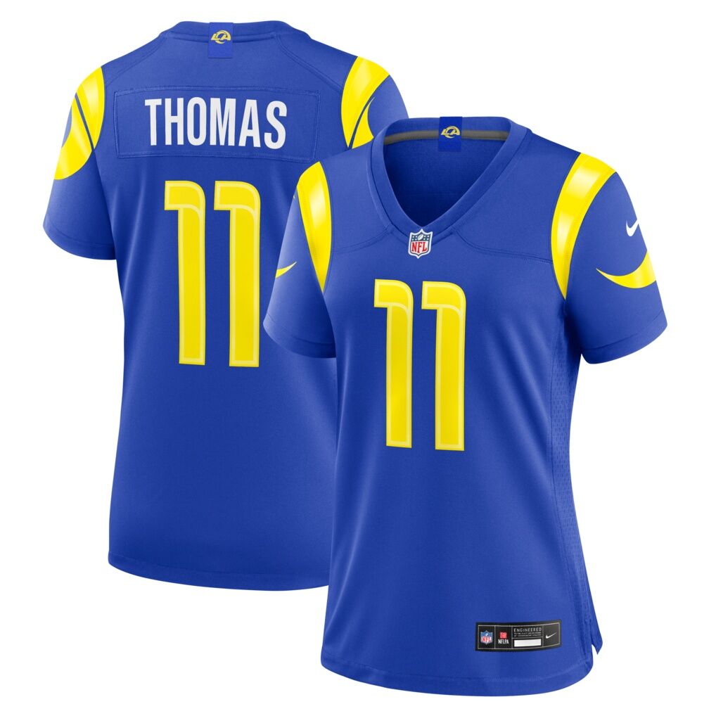 Keir Thomas Los Angeles Rams Nike Women's Team Game Jersey - Royal