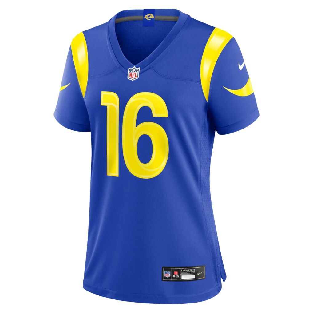 Tru Edwards Los Angeles Rams Nike Women's Team Game Jersey - Royal