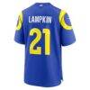 Cam Lampkin Los Angeles Rams Nike Team Game Jersey - - Detail View