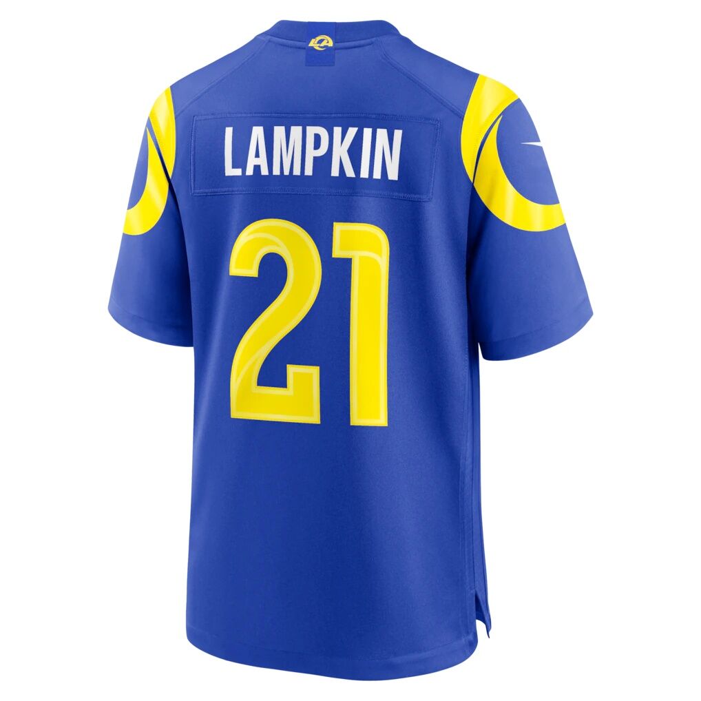 Cam Lampkin Los Angeles Rams Nike Team Game Jersey - Royal