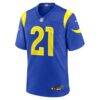 Cam Lampkin Los Angeles Rams Nike Team Game Jersey - - Side View