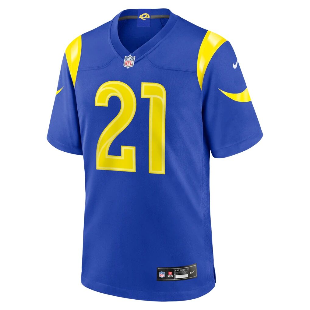 Cam Lampkin Los Angeles Rams Nike Team Game Jersey - Royal