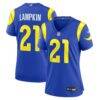 Cam Lampkin Los Angeles Rams Nike Women's Team Game Jersey - - Front View