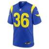 Alex Johnson Los Angeles Rams Nike Team Game Jersey - - Side View