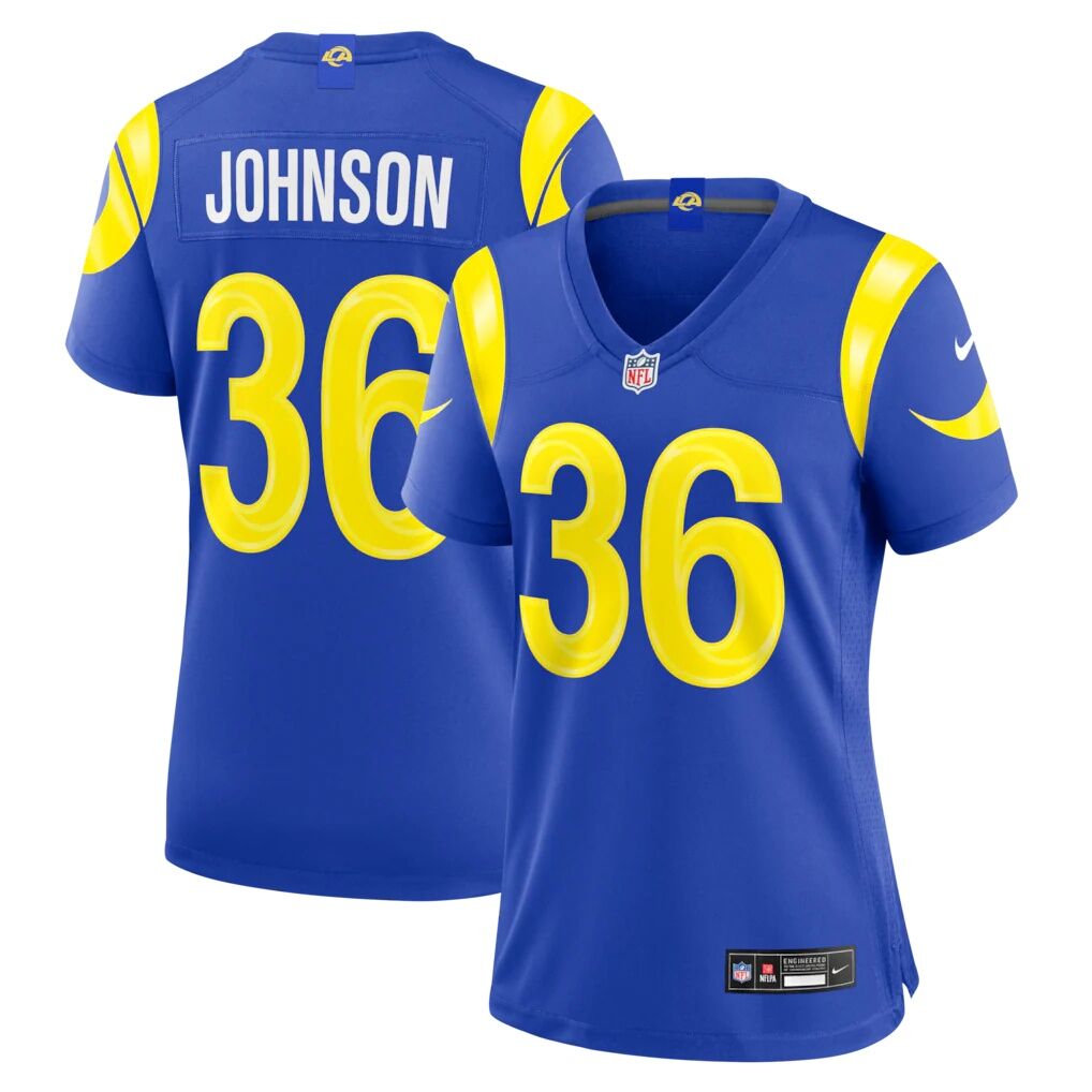 Alex Johnson Los Angeles Rams Nike Women's Team Game Jersey - Royal