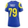 Keagen Trost Los Angeles Rams Nike Women's Team Game Jersey - - Detail View