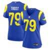 Keagen Trost Los Angeles Rams Nike Women's Team Game Jersey - - Front View