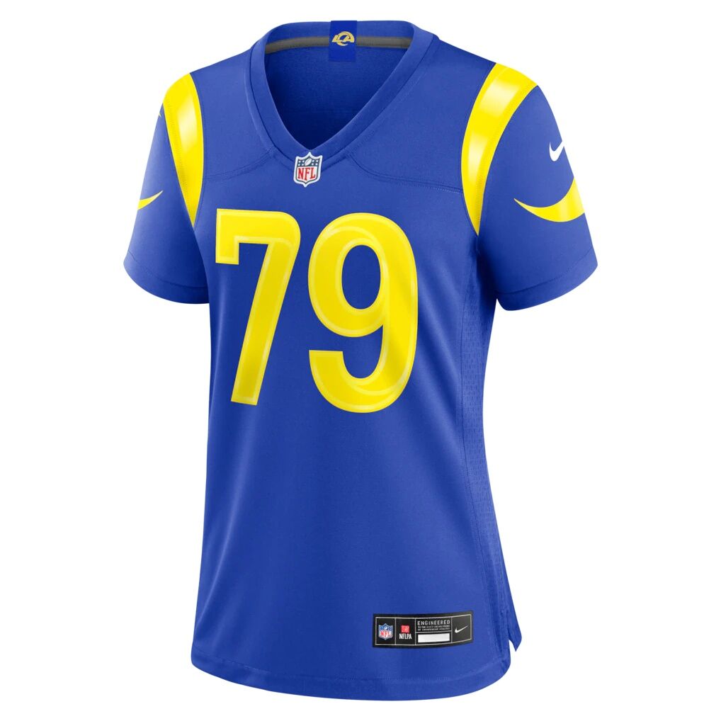 Keagen Trost Los Angeles Rams Nike Women's Team Game Jersey - Royal