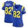 Tyler Scott Los Angeles Rams Nike Women's Team Game Jersey - - Front View