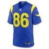 Max Klare Los Angeles Rams Nike Team Game Jersey - - Side View