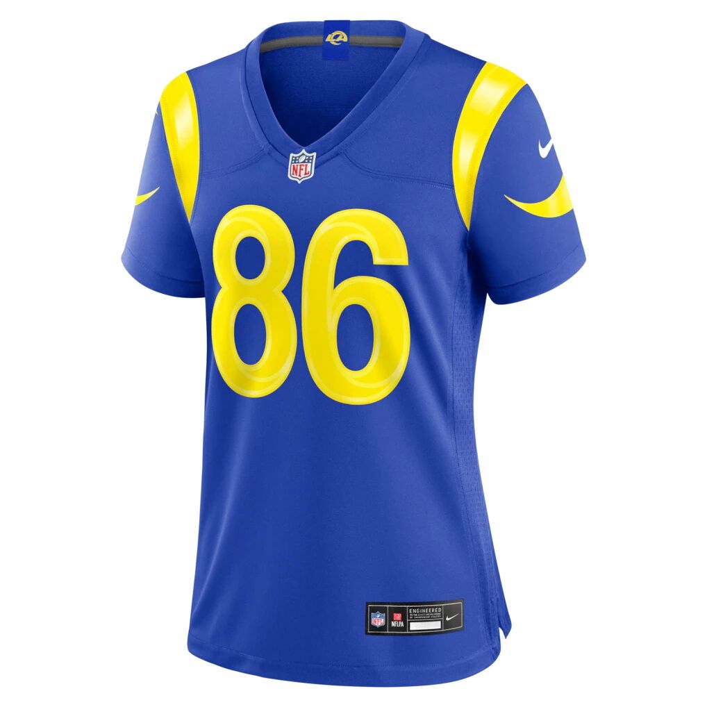 Max Klare Los Angeles Rams Nike Women's Team Game Jersey - Royal