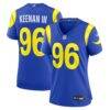 Tim Keenan III Los Angeles Rams Nike Women's Team Game Jersey - - Front View