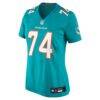 Kadyn Proctor Miami Dolphins Nike Women's Team Game Jersey - - Alt1