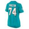Kadyn Proctor Miami Dolphins Nike Women's Team Game Jersey - - Alt2