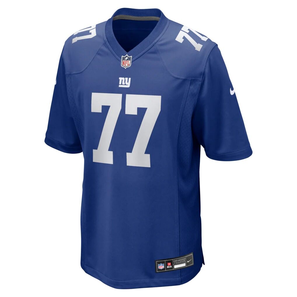 Daniel Faalele New York Giants Nike Team Game Jersey - Royal