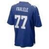 Daniel Faalele New York Giants Nike Team Game Jersey - - Alt2