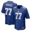 Daniel Faalele New York Giants Nike Team Game Jersey - - Front View