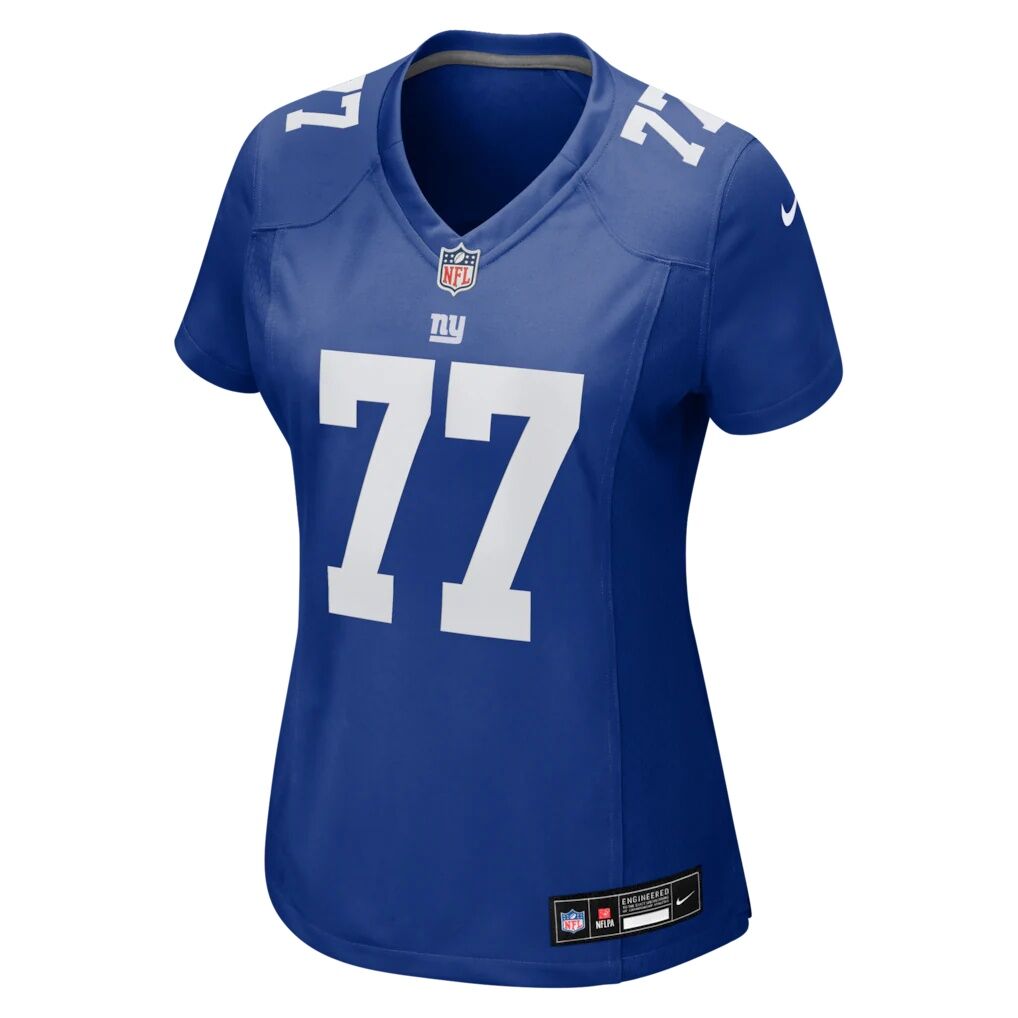 Daniel Faalele New York Giants Nike Women's Team Game Jersey - Royal