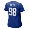Leki Fotu New York Giants Nike Women's Team Game Jersey - - Alt2