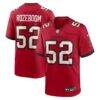 Christian Rozeboom Tampa Bay Buccaneers Nike Team Game Jersey - Red - Front View