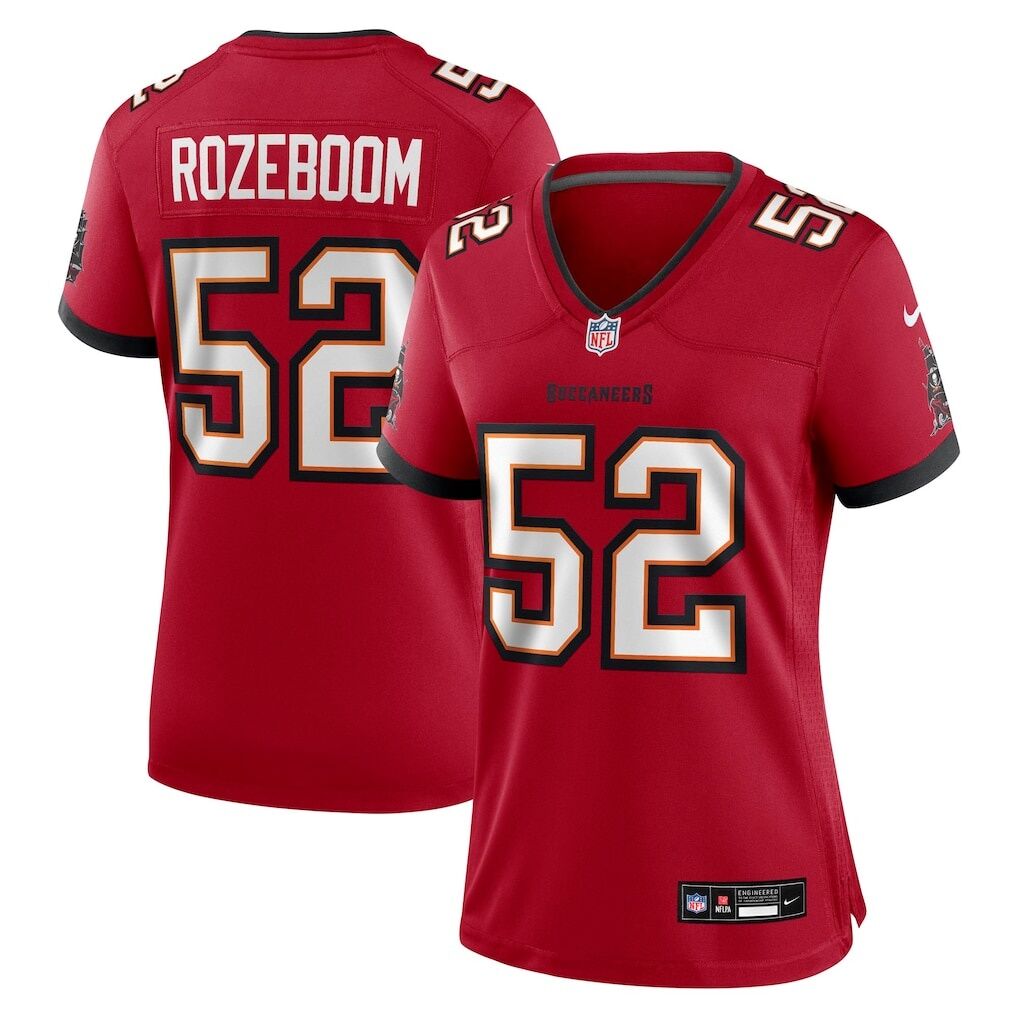 Christian Rozeboom Tampa Bay Buccaneers Nike Women's Team Game Jersey