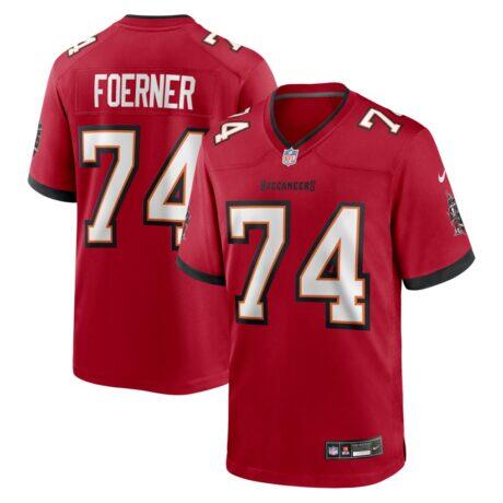 Marshall Foerner Tampa Bay Buccaneers Nike Team Game Jersey - Red - Front View