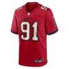 A'Shawn Robinson Tampa Bay Buccaneers Nike Team Game Jersey - Red - Alt1