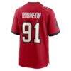 A'Shawn Robinson Tampa Bay Buccaneers Nike Team Game Jersey - Red - Alt2