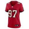 Al-Quadin Muhammad Tampa Bay Buccaneers Nike Women's Team Game Jersey - Red - Alt1