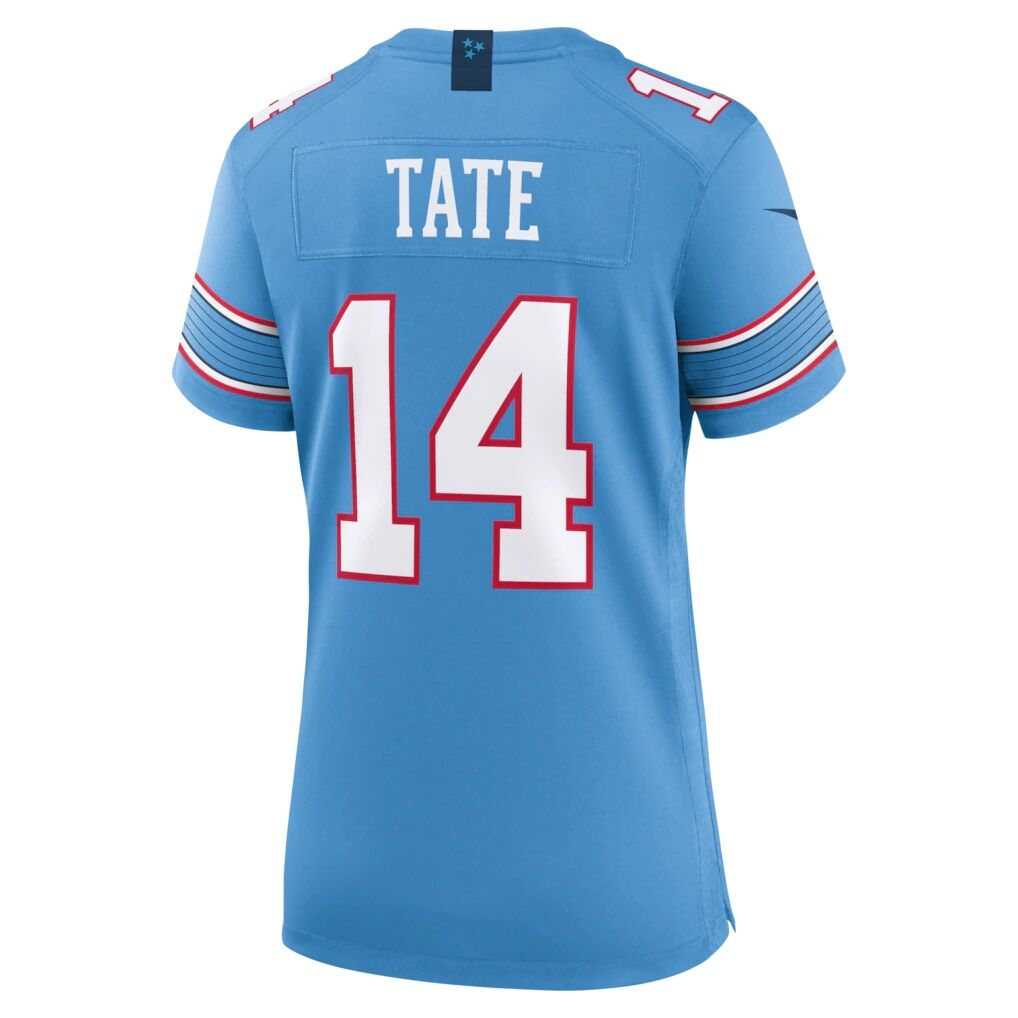 Carnell Tate Tennessee Titans Nike Women's Team Game Jersey - Light Blue