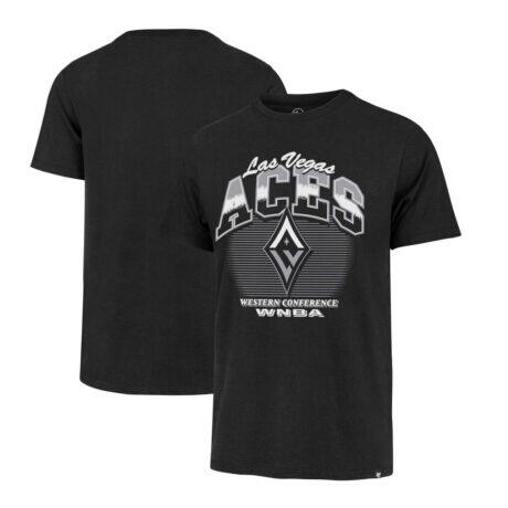 Las Vegas Aces '47 Big & Tall Primary Logo T-Shirt - Black - Front View