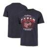 Indiana Fever '47 Big & Tall Primary Logo T-Shirt - Navy - Front View